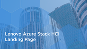 Lenovo Azure Stack HCI – Landing Page